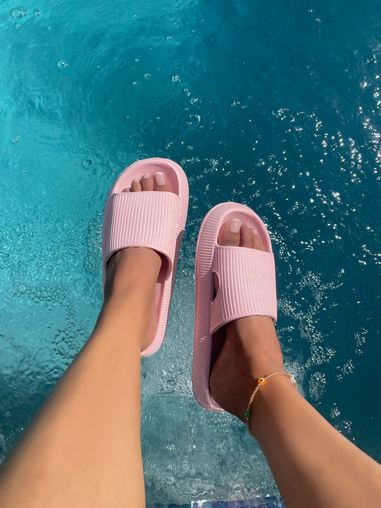 Ava Slides-Pink