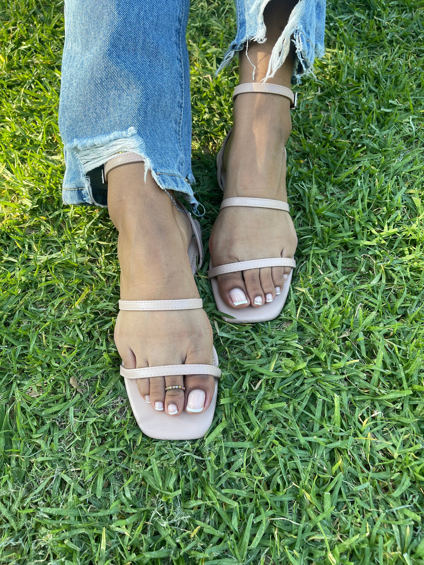 Luna Sandal- Nude