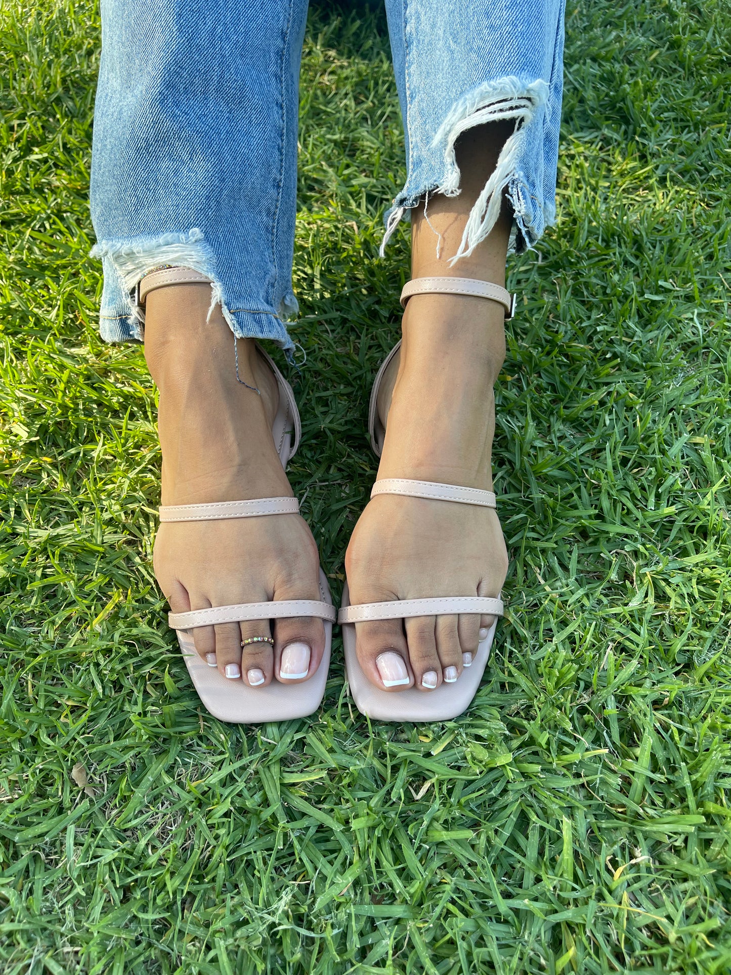 Luna Sandal- Nude